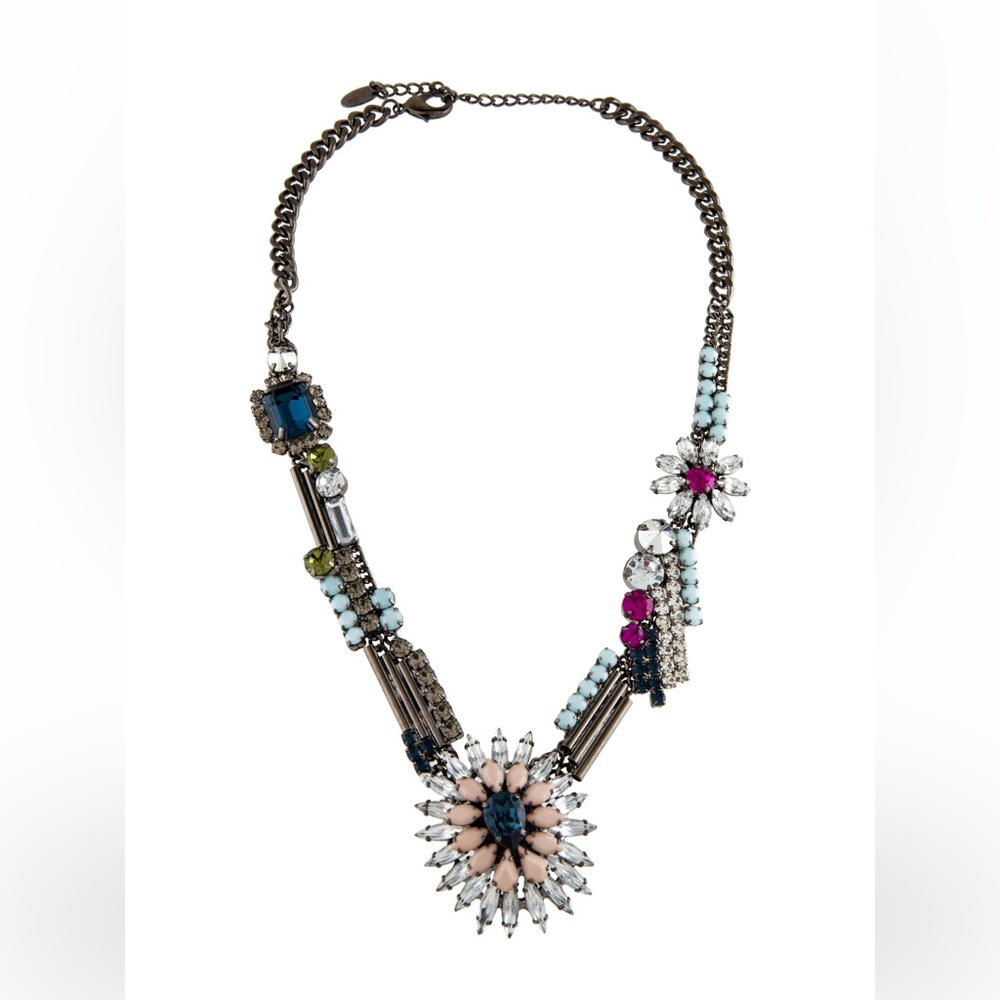 Shay embellished Crystal necklace, O/S